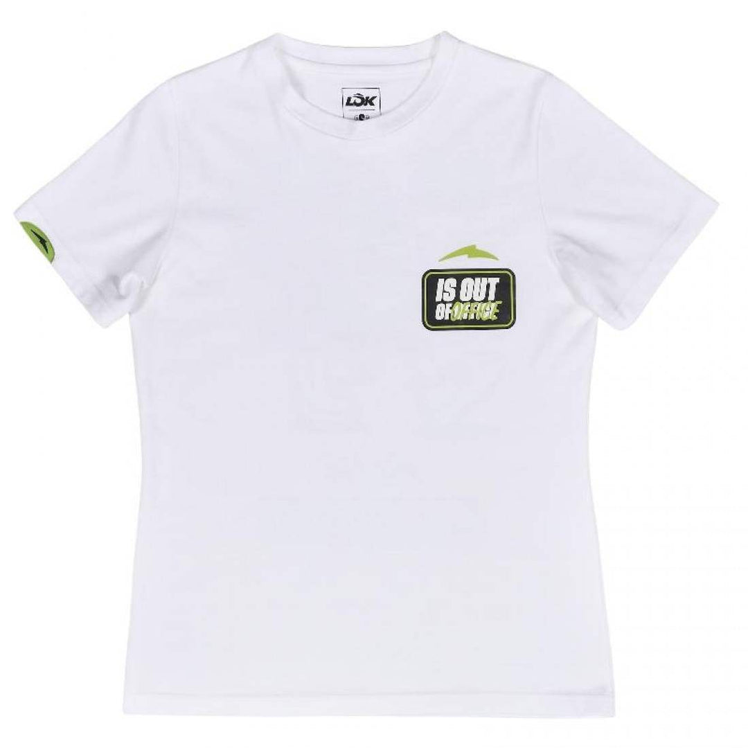Camiseta Lok Out Of Office Blanco Mujer | Lok