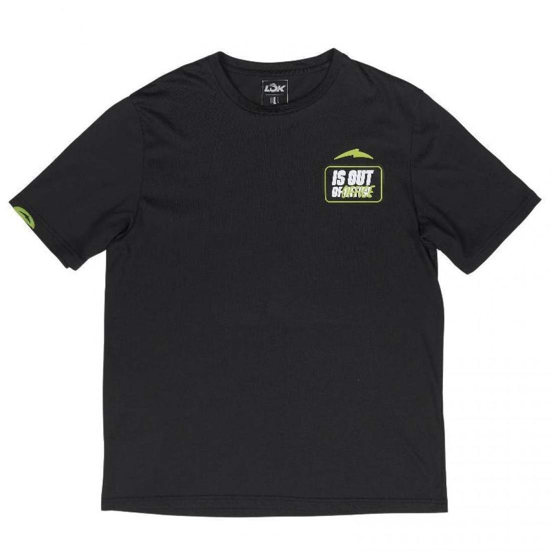Camiseta Lok Out Of Office Negro | Lok