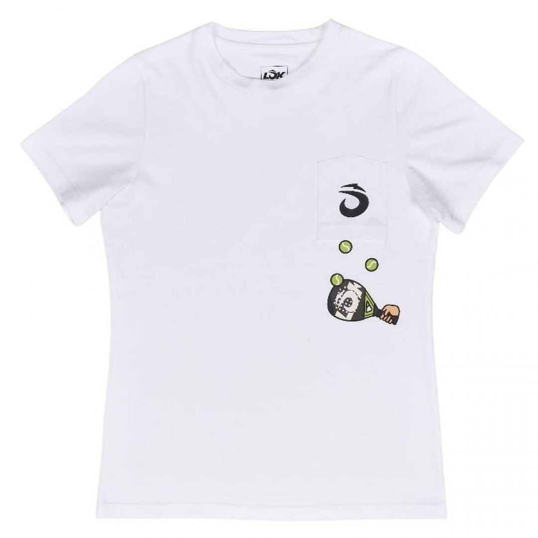 Camiseta Lok The Juggler Blanco Mujer | Lok