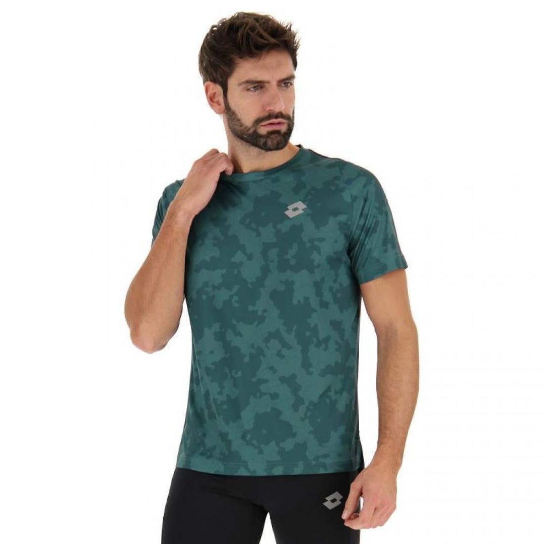 Camiseta Lotto Run Fit II Verde Oscuro | Lotto