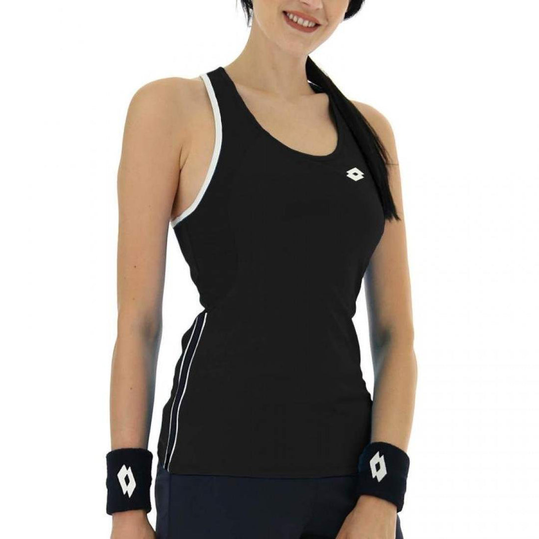 Camiseta Lotto Squadra II Negro Mujer | Lotto