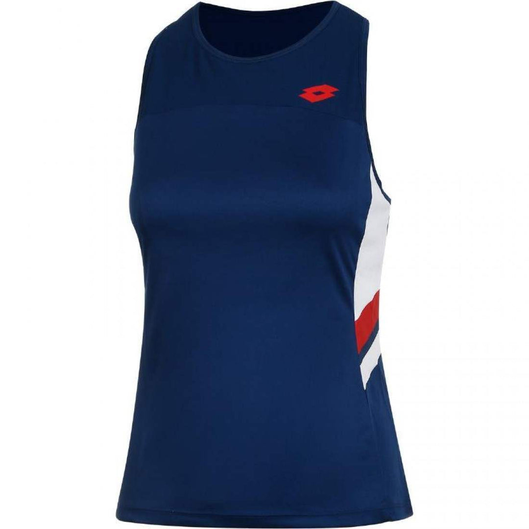 Camiseta Lotto Squadra III Azul Rojo Mujer | Lotto