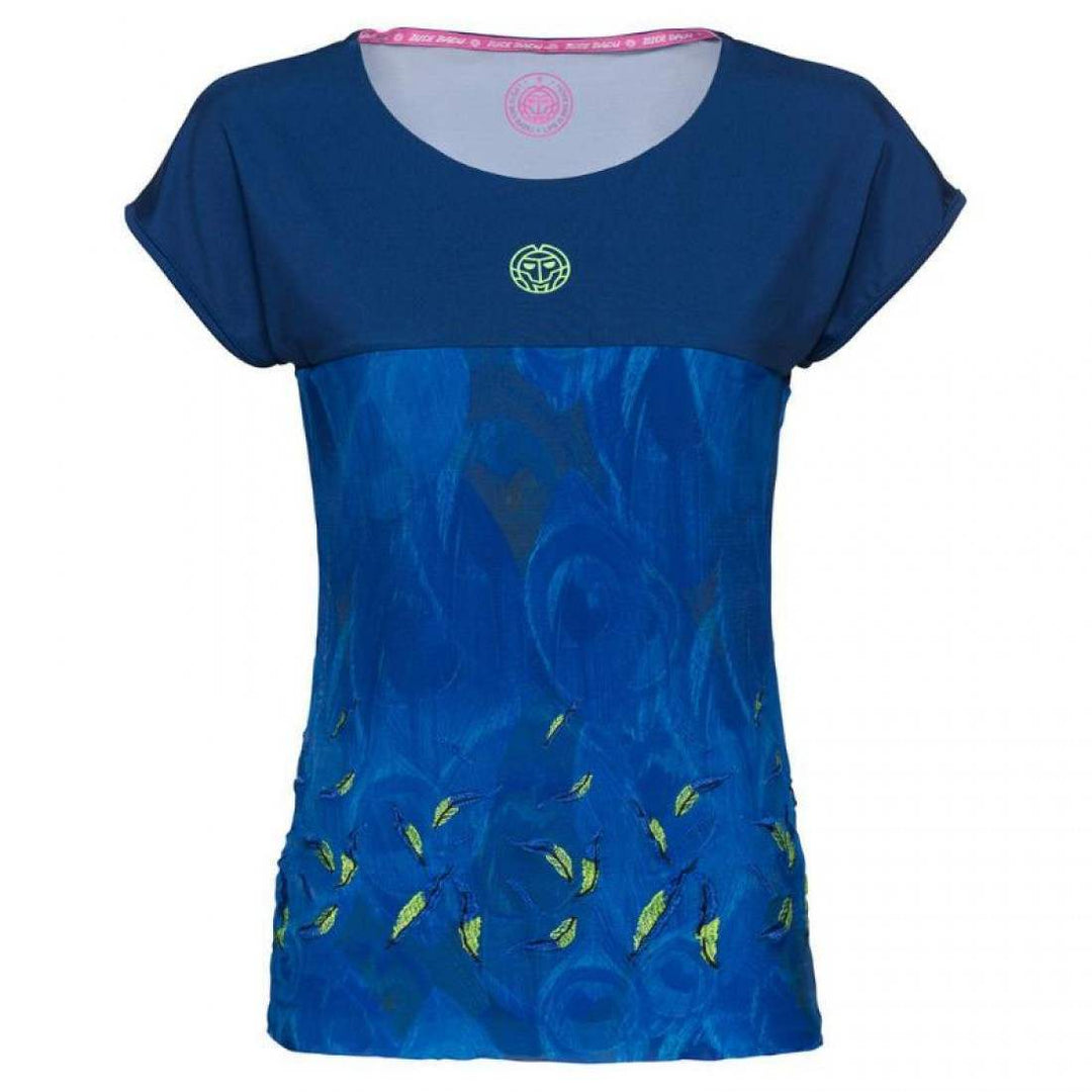 Camiseta Manga Corta Bidi Badu Tijana Azul Oscuro | BIDI BADU