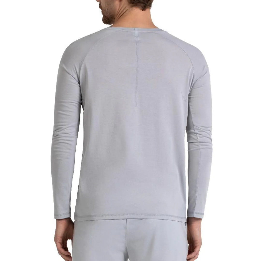 Camiseta Manga Larga Bullpadel Amer Gris Perla
