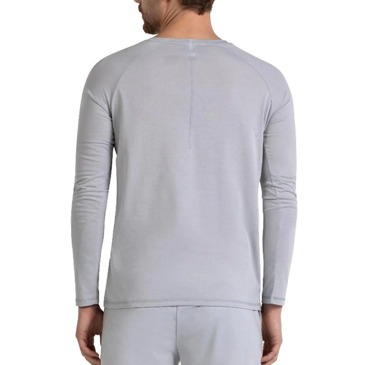 Camiseta Manga Larga Bullpadel Amer Gris Perla