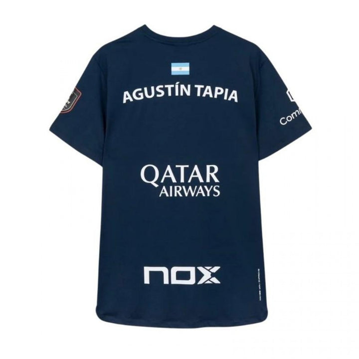 Nox Agustin Tapia Sponsors AT10 2026 Dark Blue T-Shirt