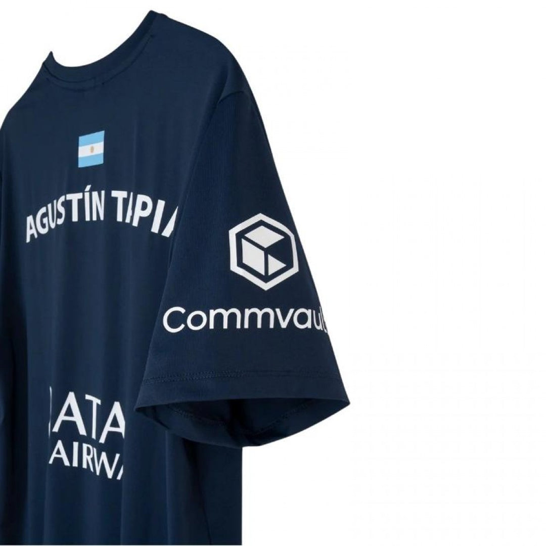 Nox Agustin Tapia Sponsors AT10 2026 Dark Blue T-Shirt