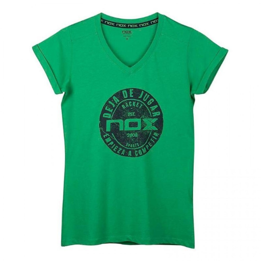 Camiseta Nox Mujer Basic Verde | Nox