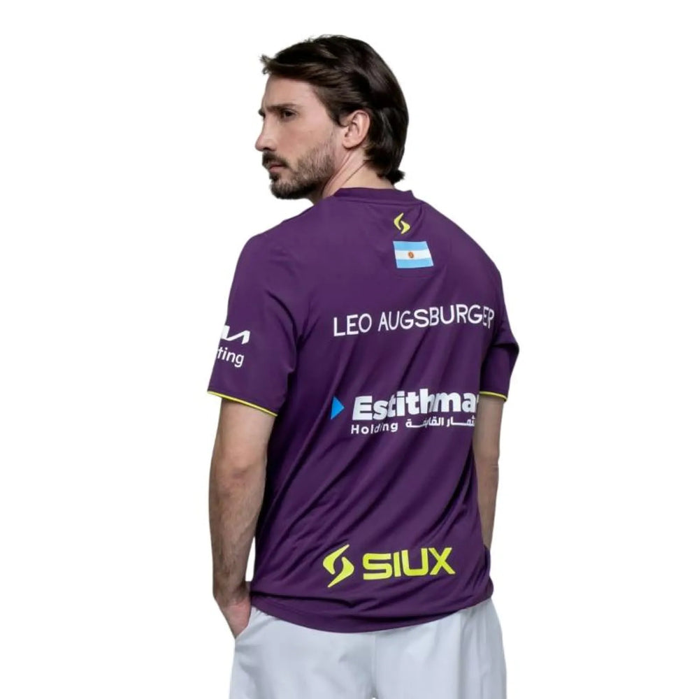 Camiseta Siux Leo Augsburger Fenix 26 Morado