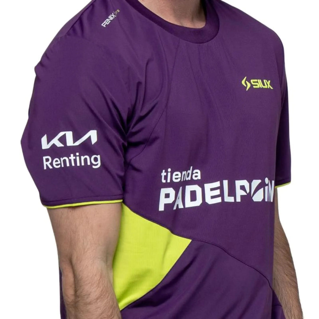 Camiseta Siux Leo Augsburger Fenix 26 Morado