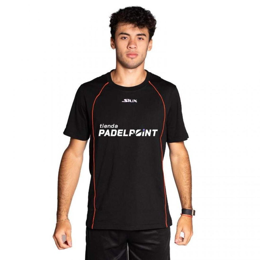 Camiseta Siux Leo Augsburger Fenix Negro Naranja