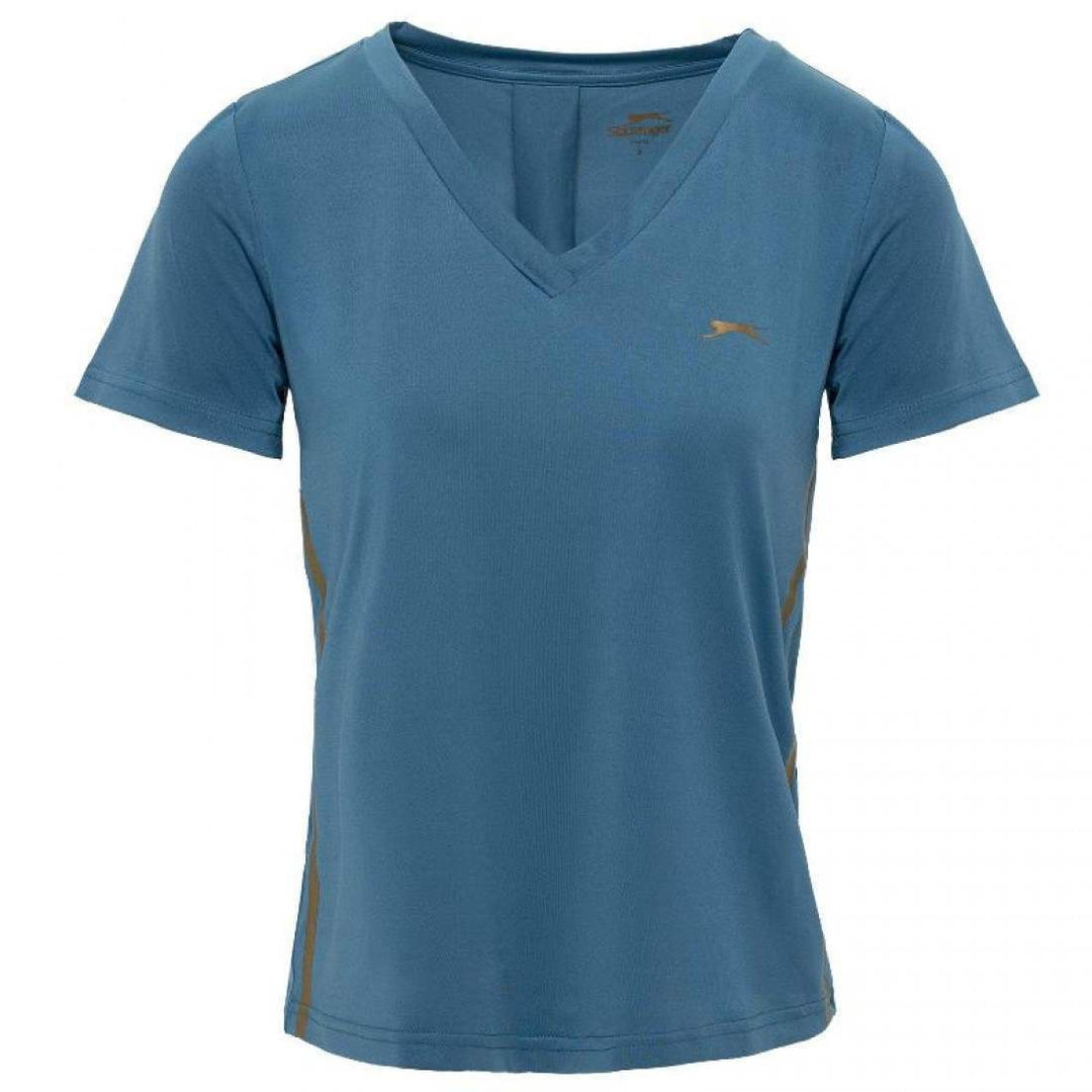 Camiseta Slazenger Lucia Azul Mujer | Slazenger