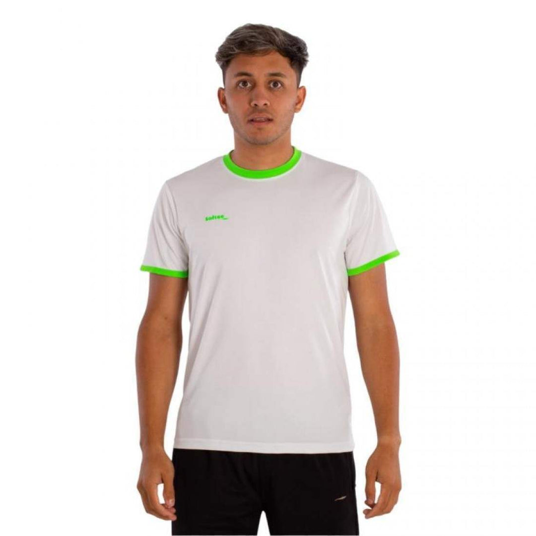 Camiseta Softee Galaxy Blanco Verde Fluor | Softee