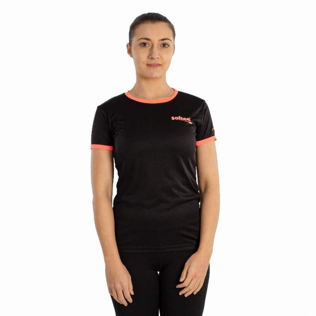 camiseta-softee-galaxy-negro-coral-fluor-mujer-8435585020457