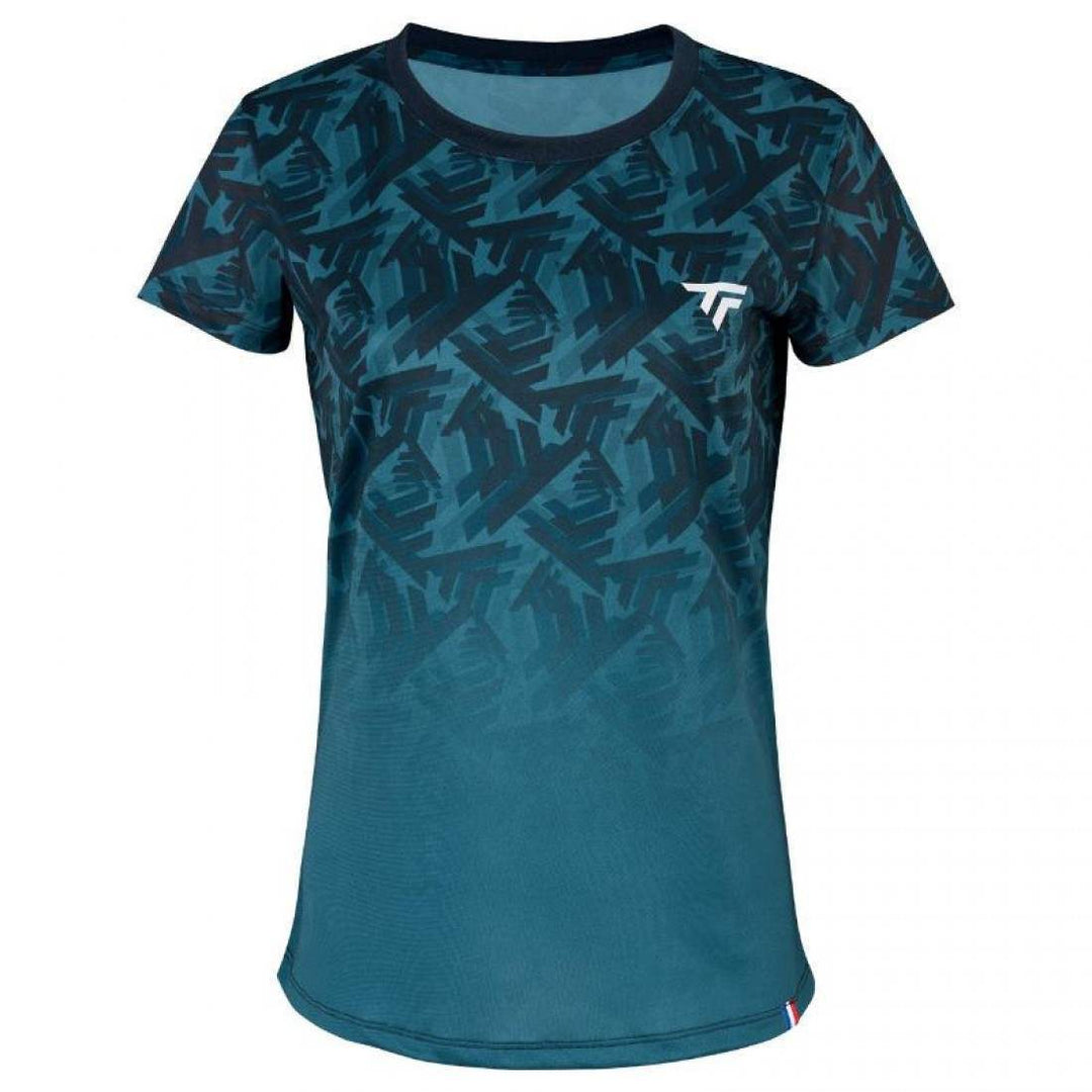 Camiseta Tecnifibre X-Loop Azul Teal Mujer | Tecnifibre