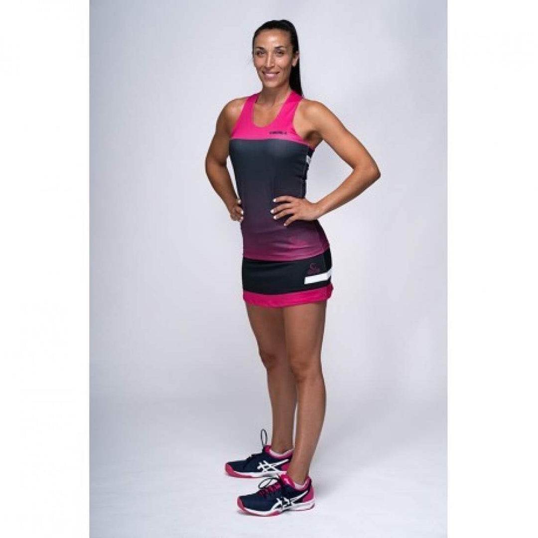 Camiseta Vibora Diva Lethal Negro Rosa | Vibora