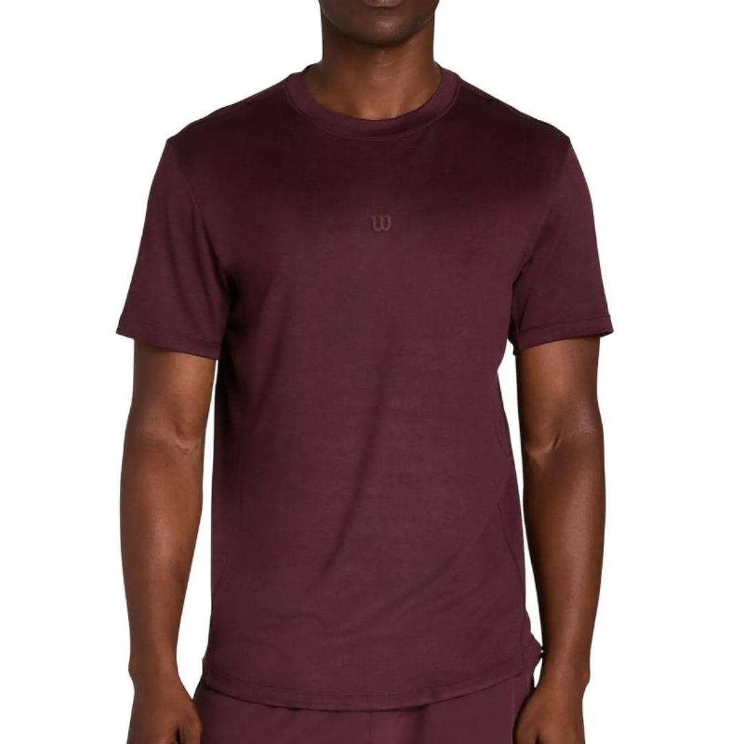 Camiseta Wilson Everyday Performance Rojo Oscuro