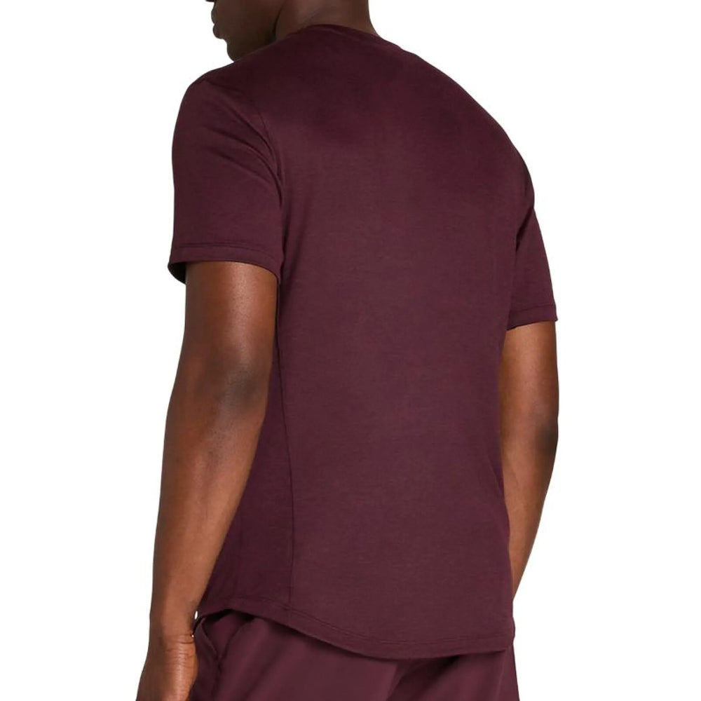 Camiseta Wilson Everyday Performance Rojo Oscuro - vista 2