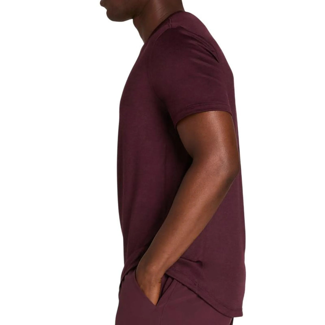 Camiseta Wilson Everyday Performance Rojo Oscuro - vista 3