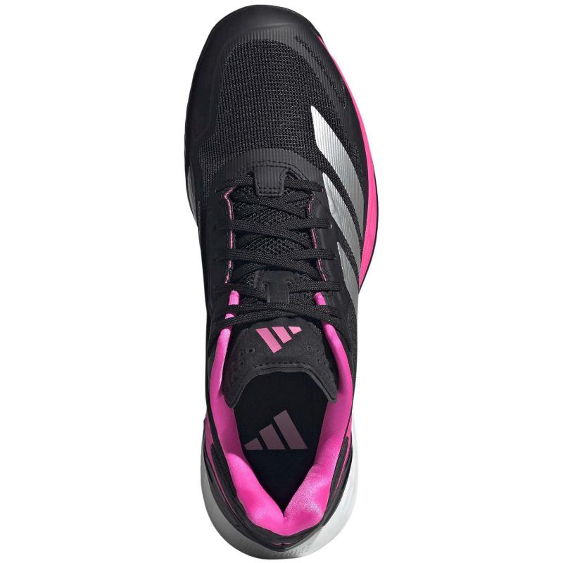 Zapatillas de Pádel de Pádel Adidas Defiant Speed 2 Negro Rosa Plata