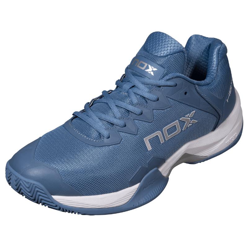 Zapatillas de Padel Nox ML10 Hexa Azul Plata