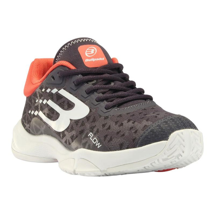 Zapatillas de Padel Bullpadel Flow 24I Gris Naranja Mujer