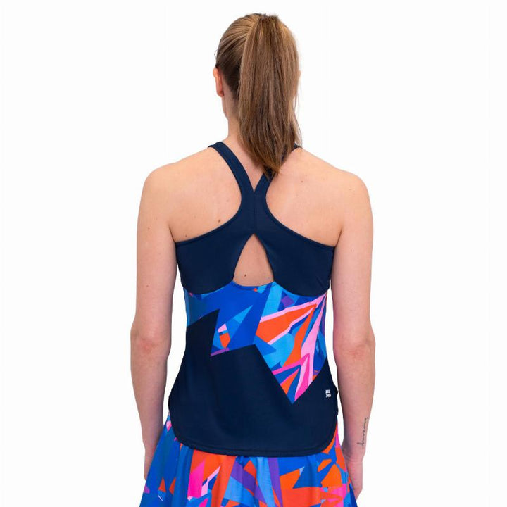 Camiseta Bidi Badu Spike Azul Oscuro Mujer