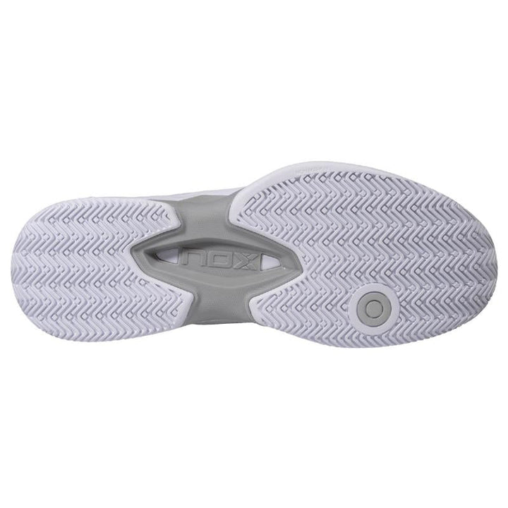 Zapatillas de Padel Nox AT10 Lux Blanco Gris Claro