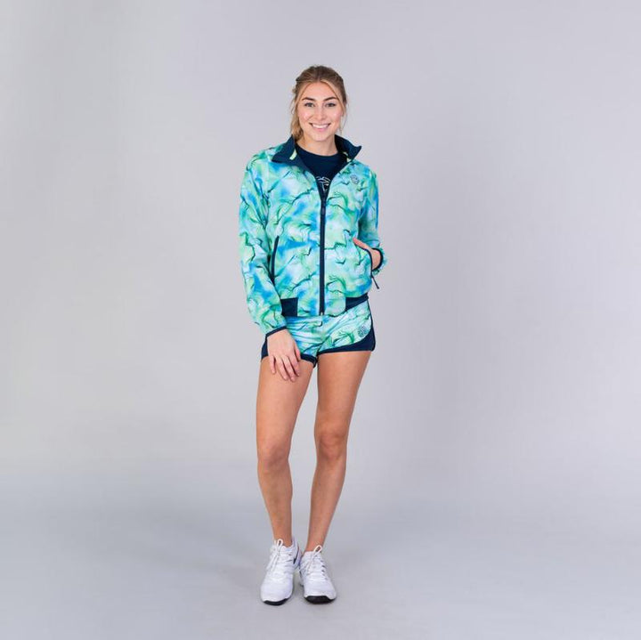 Chaqueta Bidi Badu Gene Verde Azul Oscuro