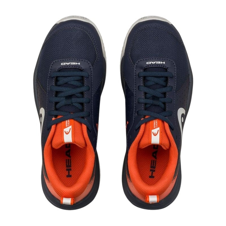Zapatillas de Padel Head Sprint Court 4.0 Azul Oscuro Rojo Junior