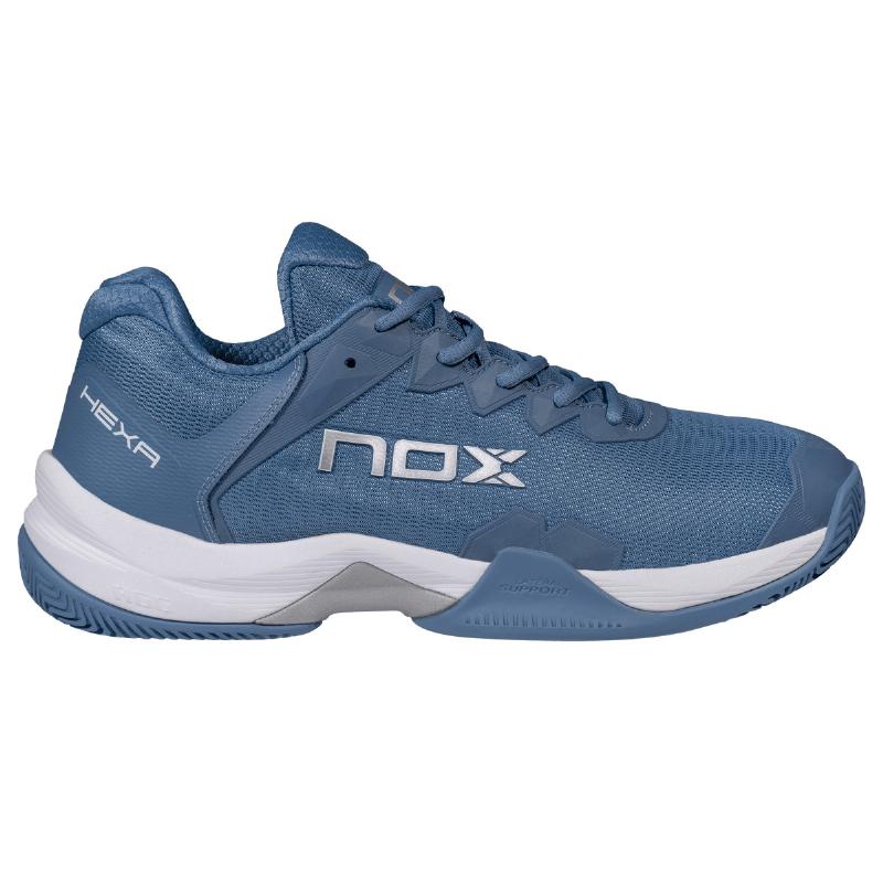 Zapatillas de Padel Nox ML10 Hexa Azul Plata