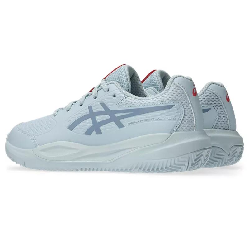 Zapatillas de Padel Asics Gel Resolution X Clay GS Azul Cielo Gris Junior
