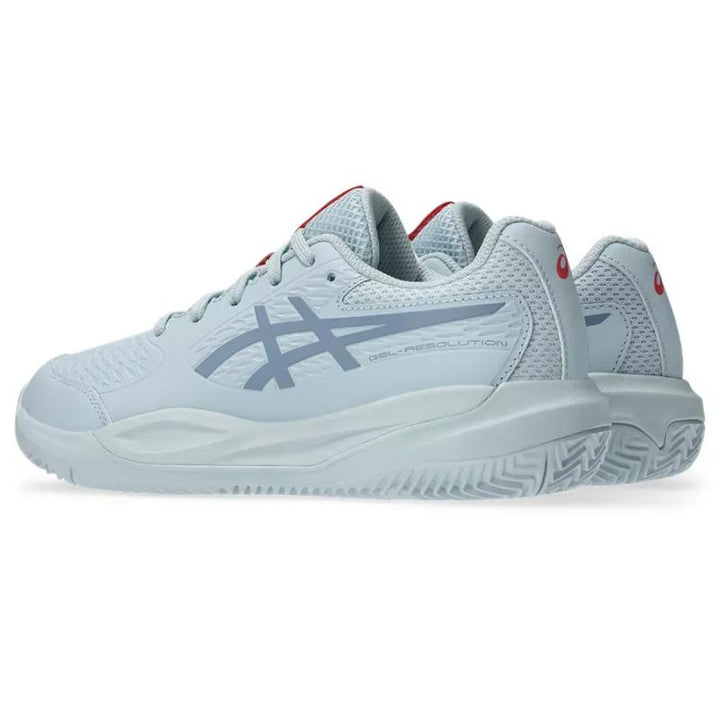 Zapatillas de Padel Asics Gel Resolution X Clay GS Azul Cielo Gris Junior