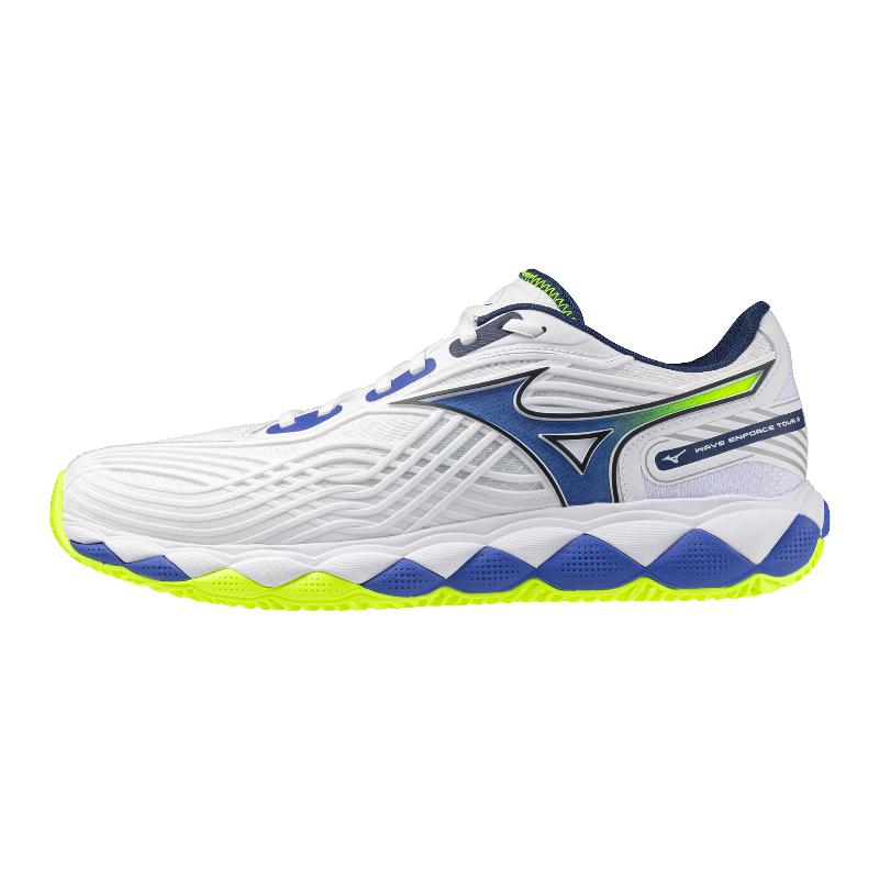 Zapatillas de Padel Mizuno Wave Enforce Tour 2 Clay Blanco Azul