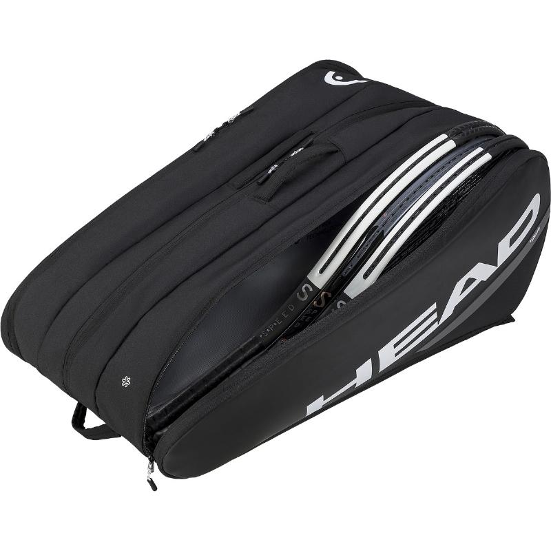 Raquetero Head Tour XL Negro Blanco