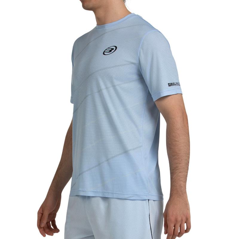 Camiseta Bullpadel Casinas Azul Glaciar