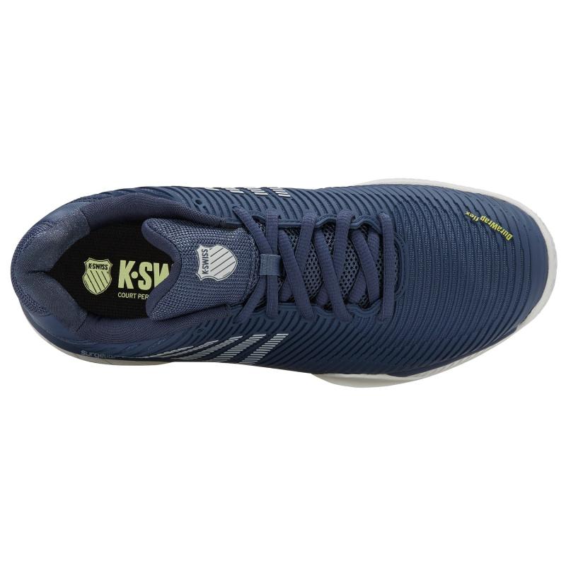 Zapatillas de Padel Kswiss Hypercourt Express 2 HB Clay Azul Indigo Blanco
