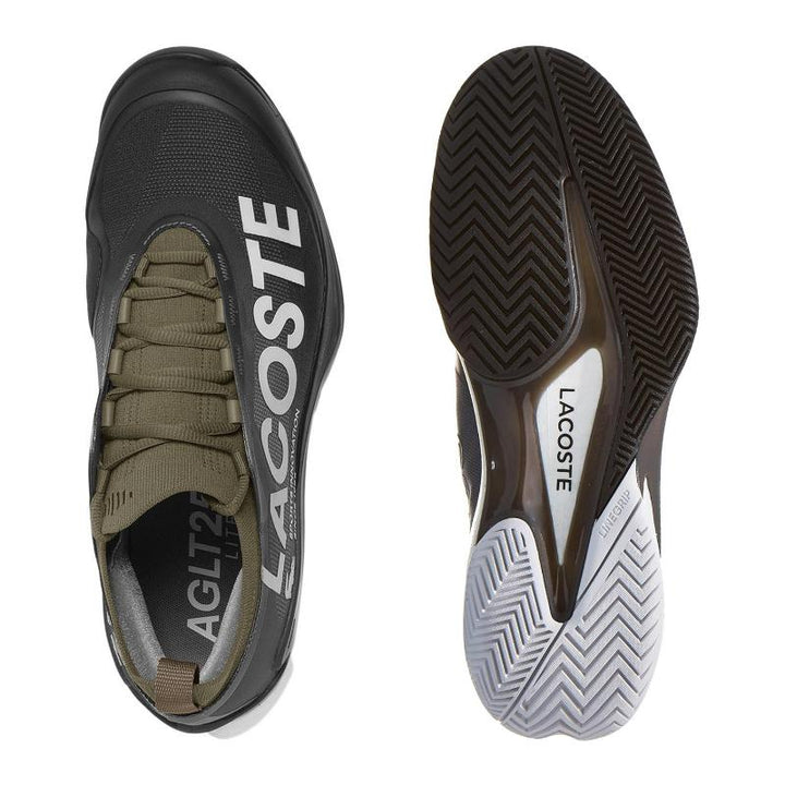 Zapatillas de Pádel de Pádel Lacoste AG-LT25 Lite Kaki Negro