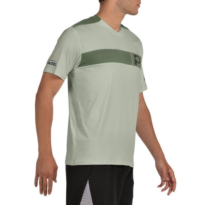 Camiseta Bullpadel Premier Padel Puyo Eucalipto