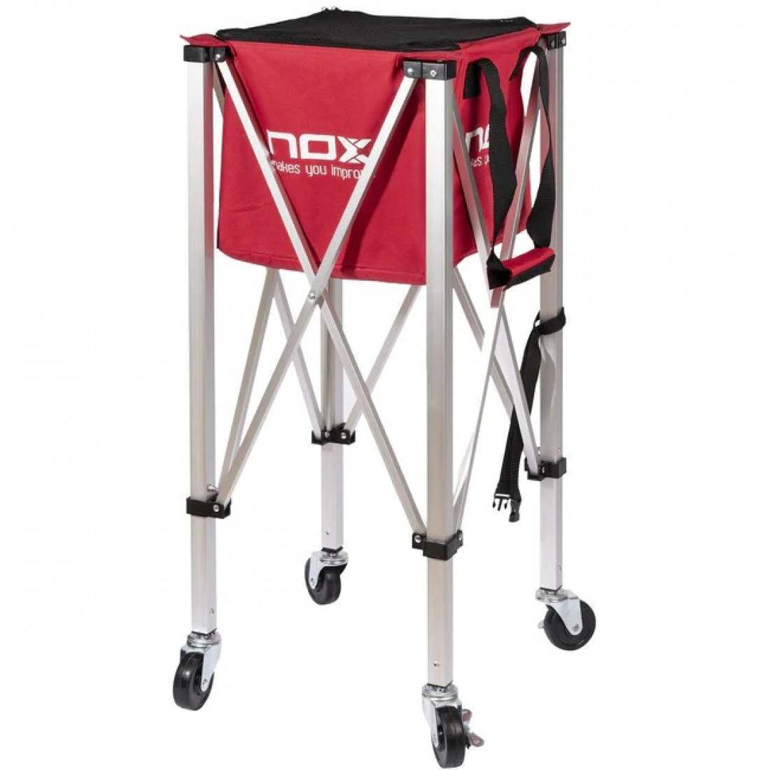 Cesto Bolas Nox Plegable Rojo | Nox