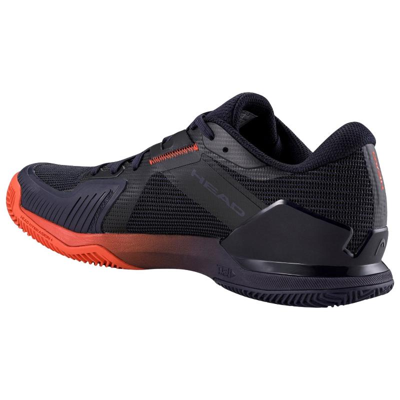 Zapatillas de Padel Head Sprint Pro 4.0 Clay Azul Oscuro Rojo