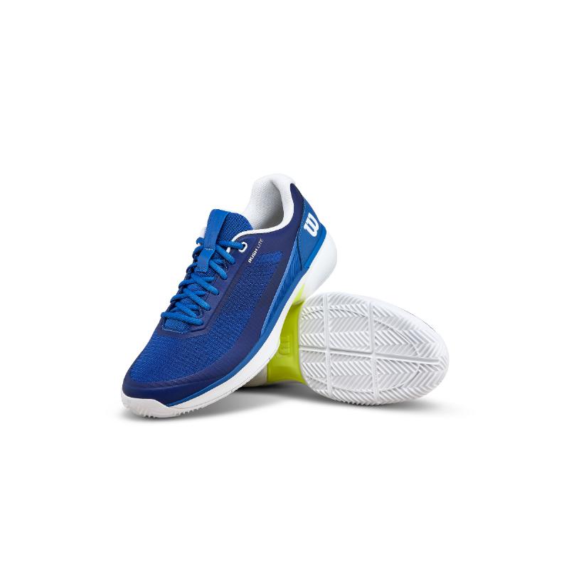 Zapatillas de Pádel de Pádel Wilson Rush Lite 5 Clay Azul