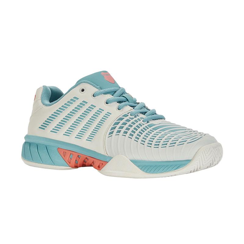Zapatillas de Pádel de Pádel Kswiss Express Light 3 HB Blanco Turquesa Mujer