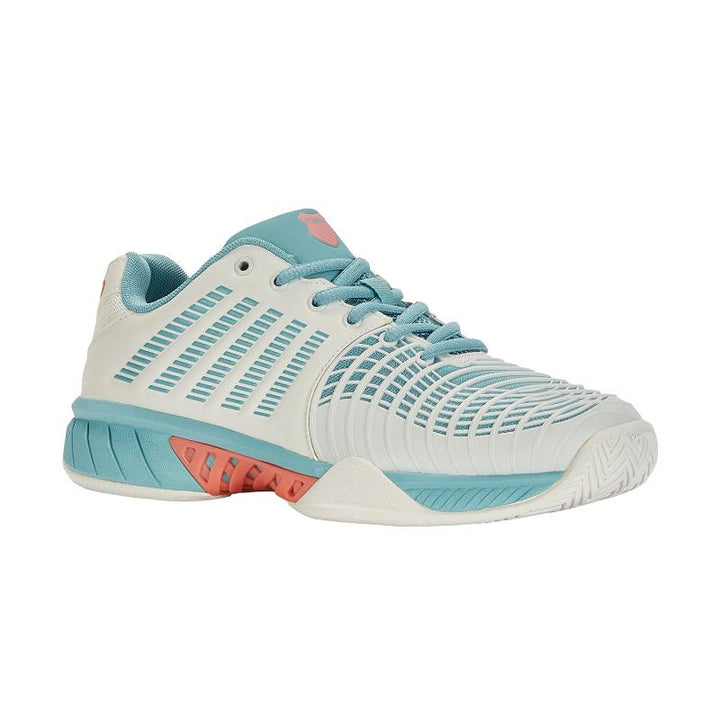 Zapatillas de Pádel de Pádel Kswiss Express Light 3 HB Blanco Turquesa Mujer