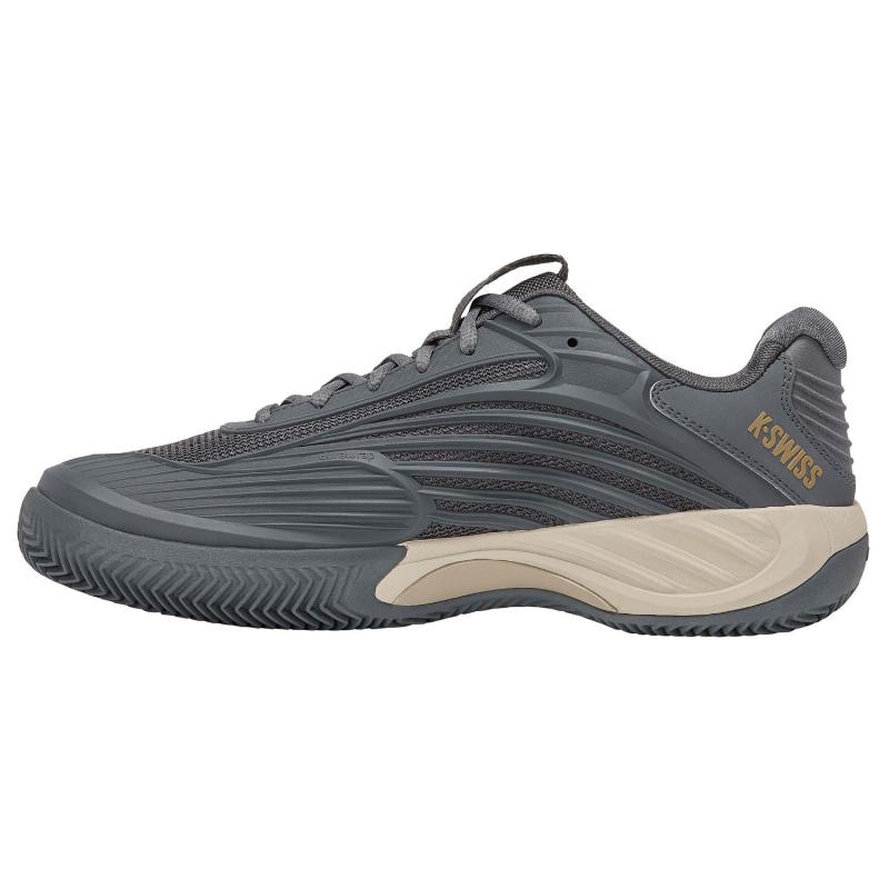 Zapatillas de Pádel de Pádel Kswiss Hypercourt Express 3 Clay Gris Beige