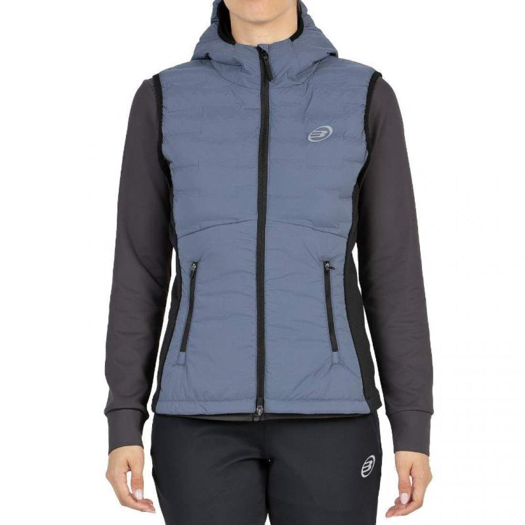 Chaleco Bullpadel Blenda Azul Lavado