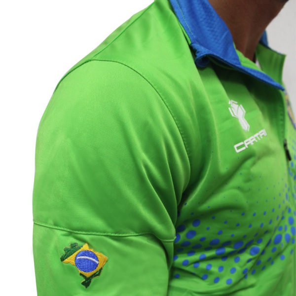 Tuta Cartri Brasile Bento Verde Junior