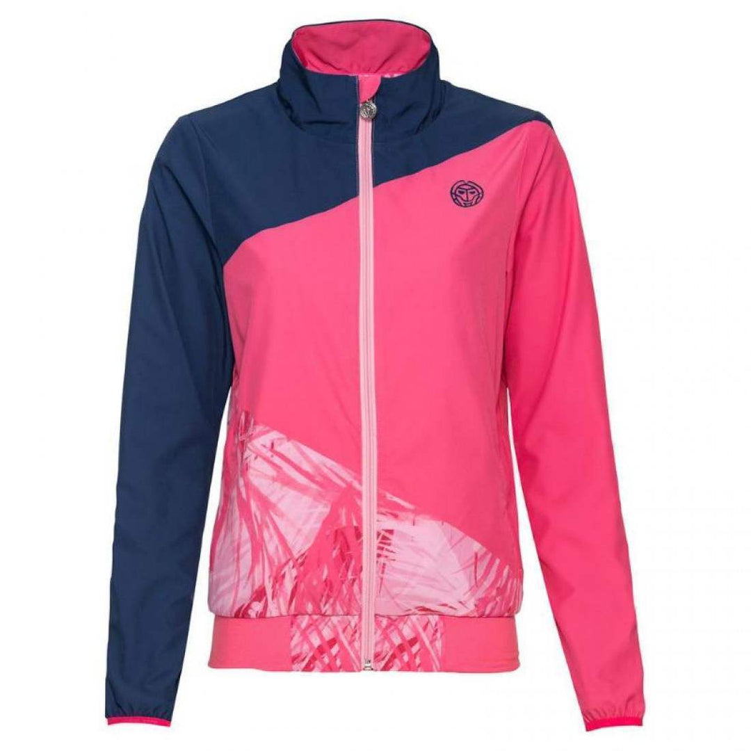 Chaqueta Bidi Badu Gene Azul Oscuro Berry Rosa | BIDI BADU