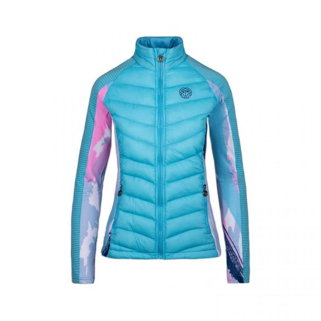 Chaqueta Down Bidi Badu Dania Blanco Aqua | BIDI BADU