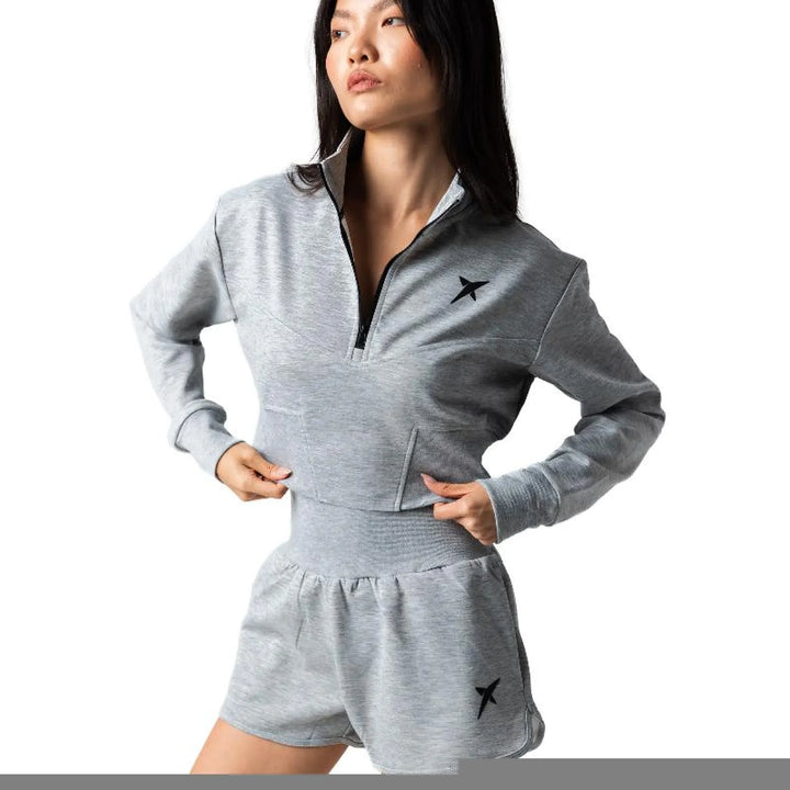 Chaqueta Drop Shot Flight Gris Mujer